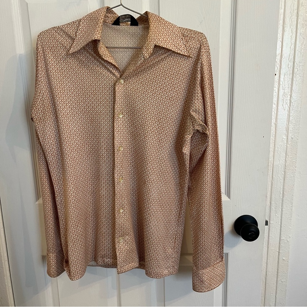 Vintage 70’s Button Down with Classic Collar